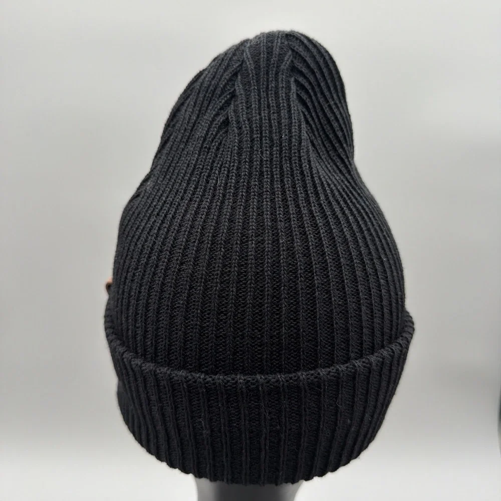 Black NYC beanie hat